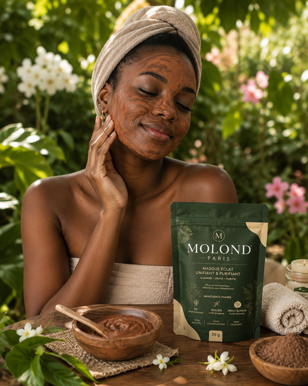 Molond Paris – Masque Éclat Unifiant