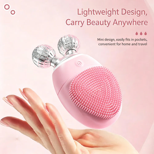 Brosse Massage & Nettoyage 2-en-1
