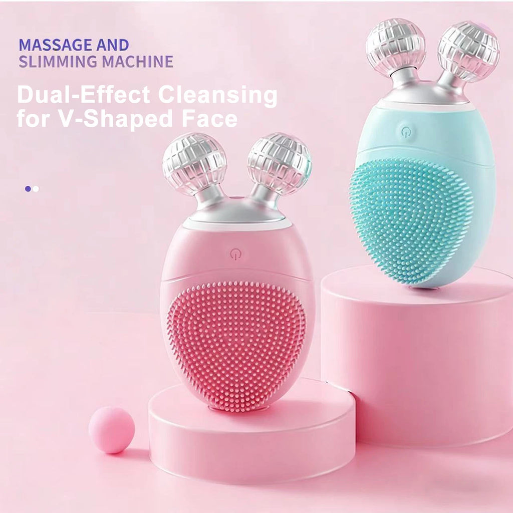 Brosse Massage & Nettoyage 2-en-1